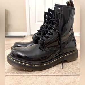 Black Patent Leather Dr. Marten’s